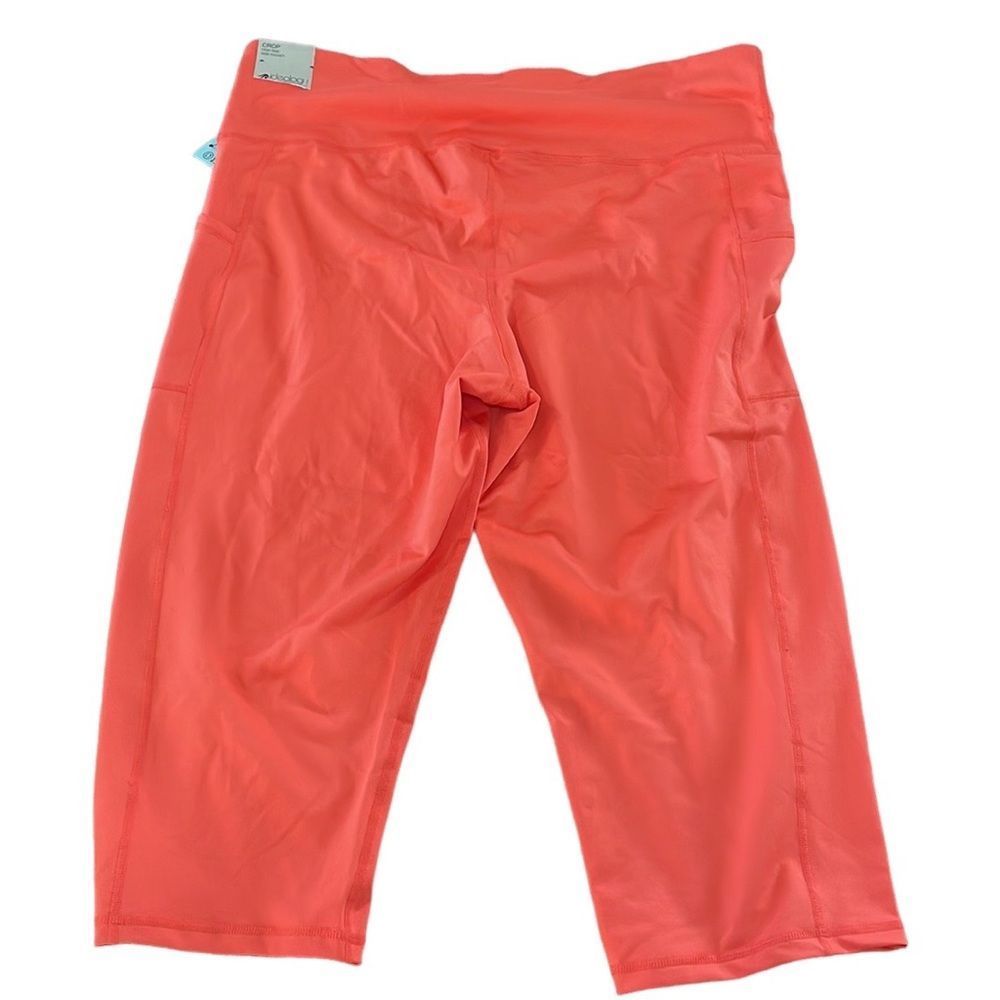Ideology High-Rise Side-Pocket Cropped Leggings-XXL